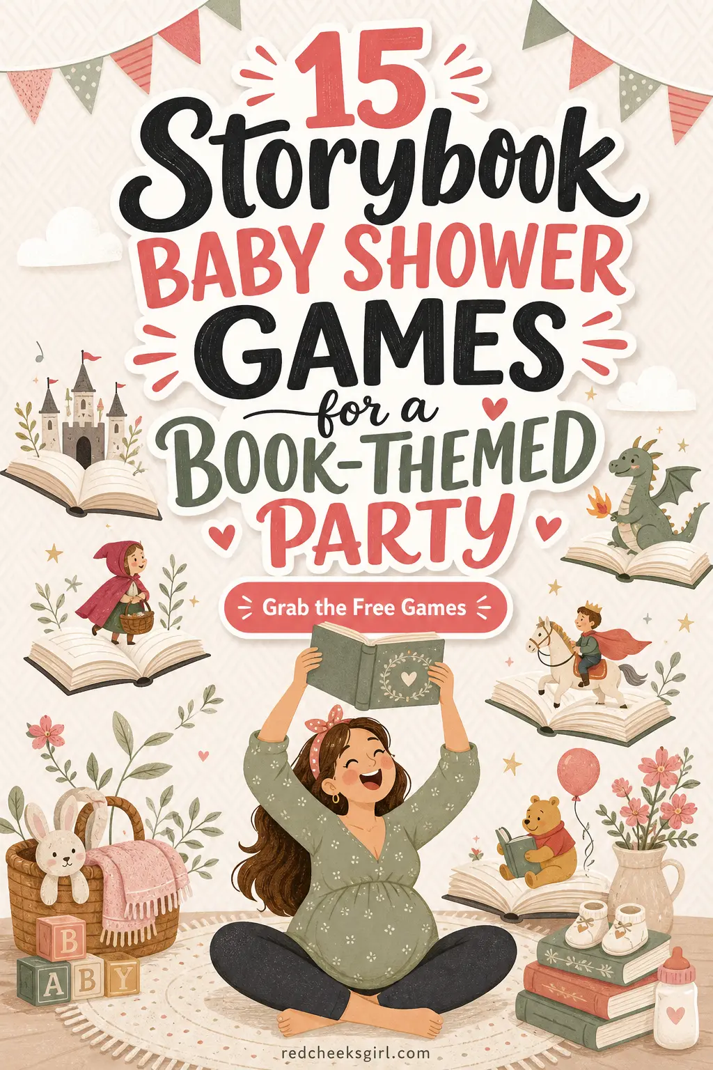 15 Storybook Baby Shower Games for a Book-Themed Party