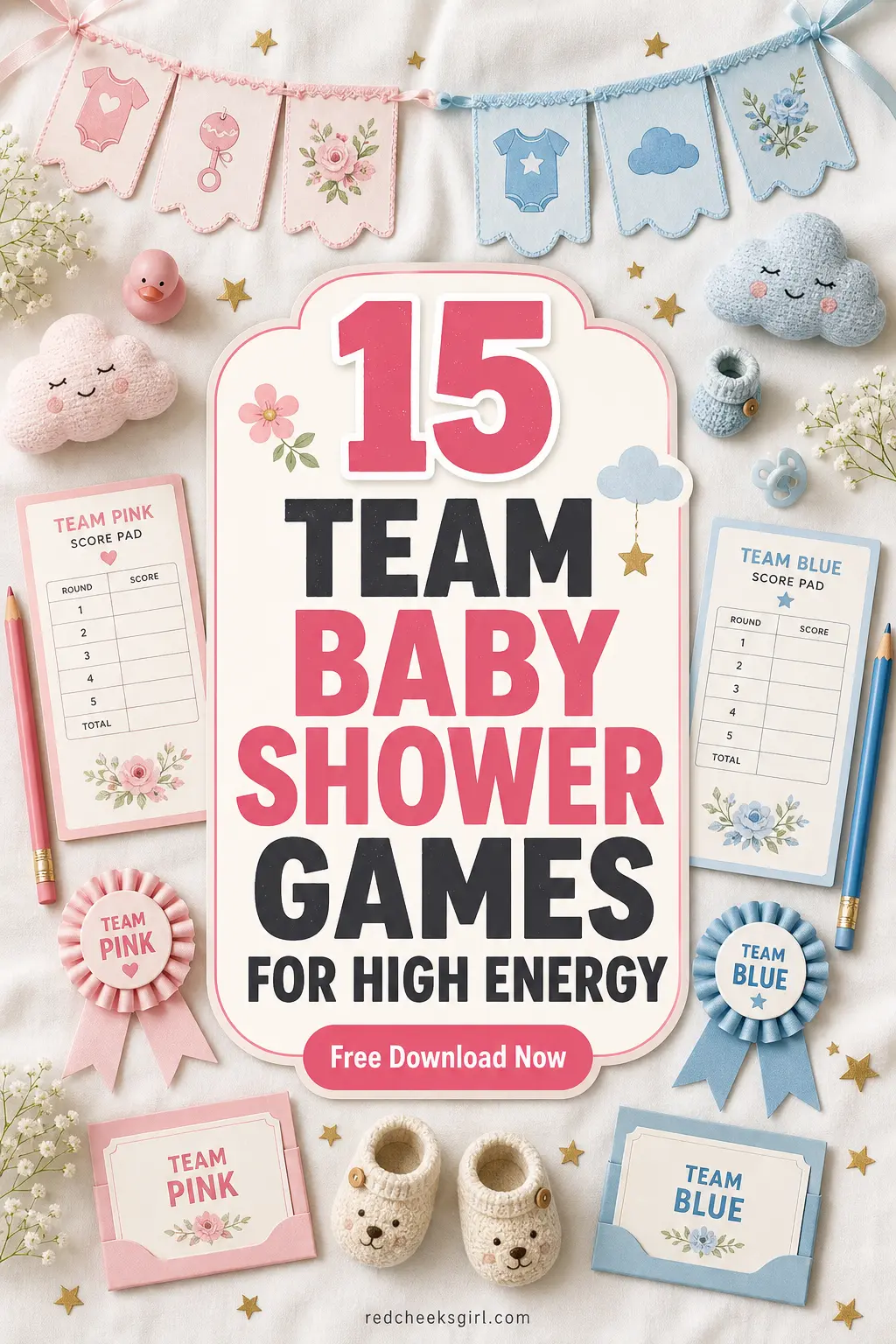 15 Team Baby Shower Games for High Energy