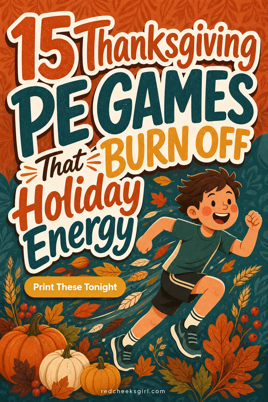 15 Thanksgiving PE Games That Burn Off Holiday Energy