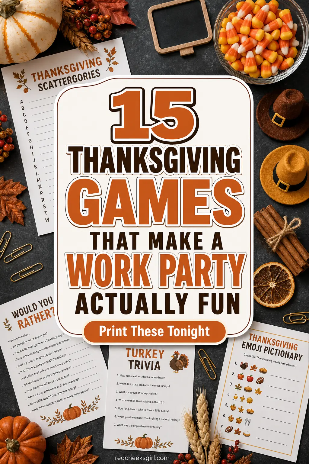 15 Thanksgiving Games That Make a Work Party Actually Fun