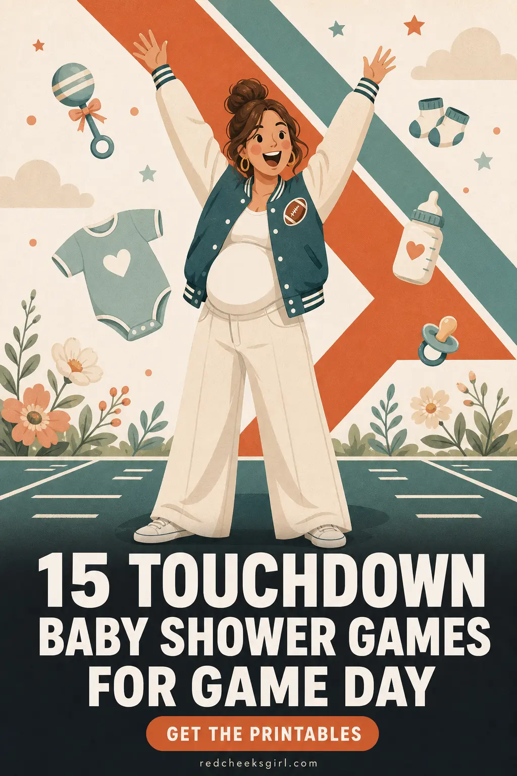 15 Touchdown Baby Shower Games for Game Day