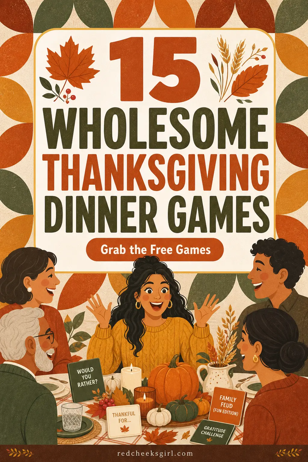 15 Wholesome Thanksgiving Dinner Games