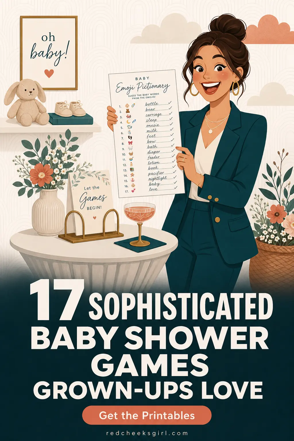 17 Sophisticated Baby Shower Games Grown-Ups Love