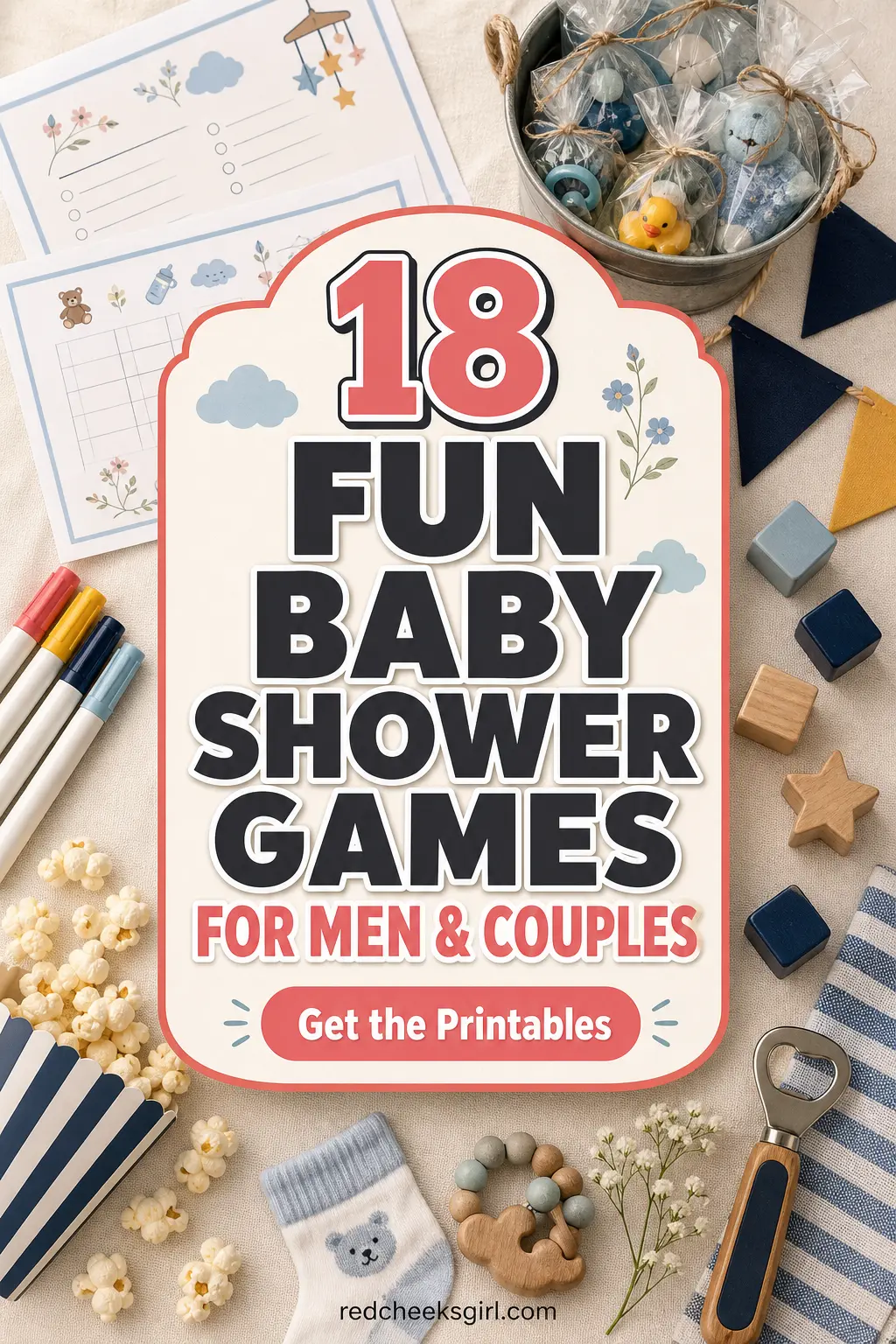 18 Fun Baby Shower Games for Men & Couples