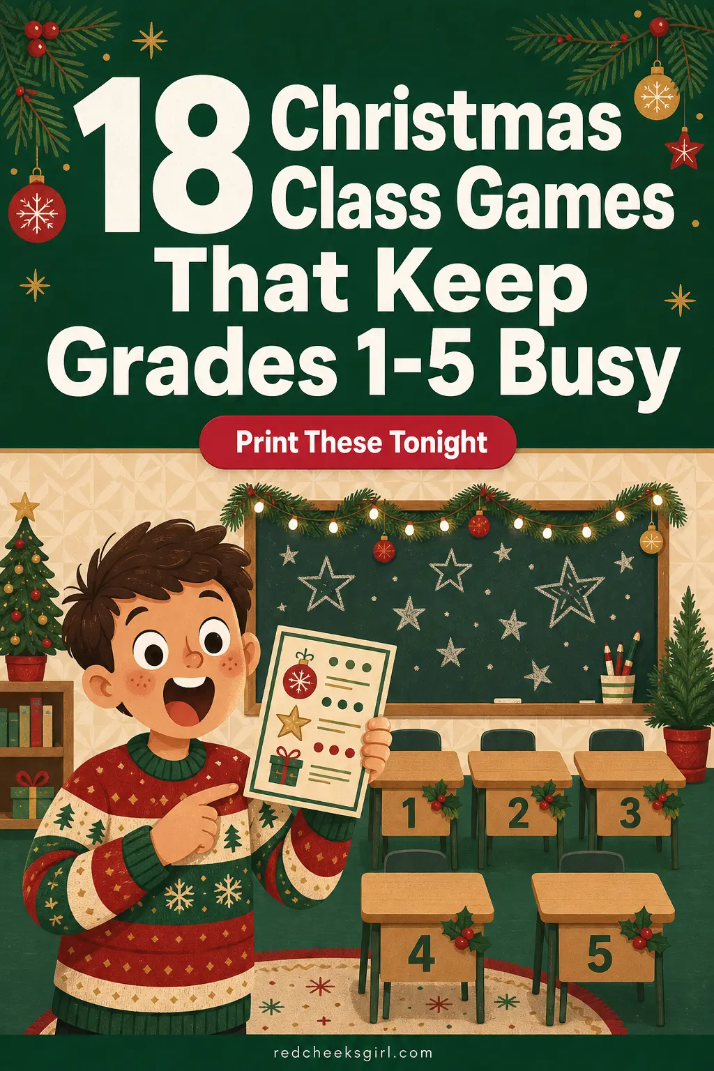 18 Christmas Class Games That Keep Grades 1-5 Busy
