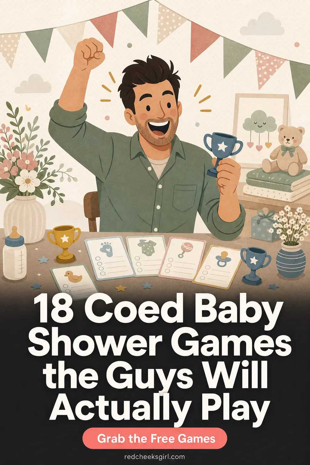 18 Coed Baby Shower Games the Guys Will Actually Play