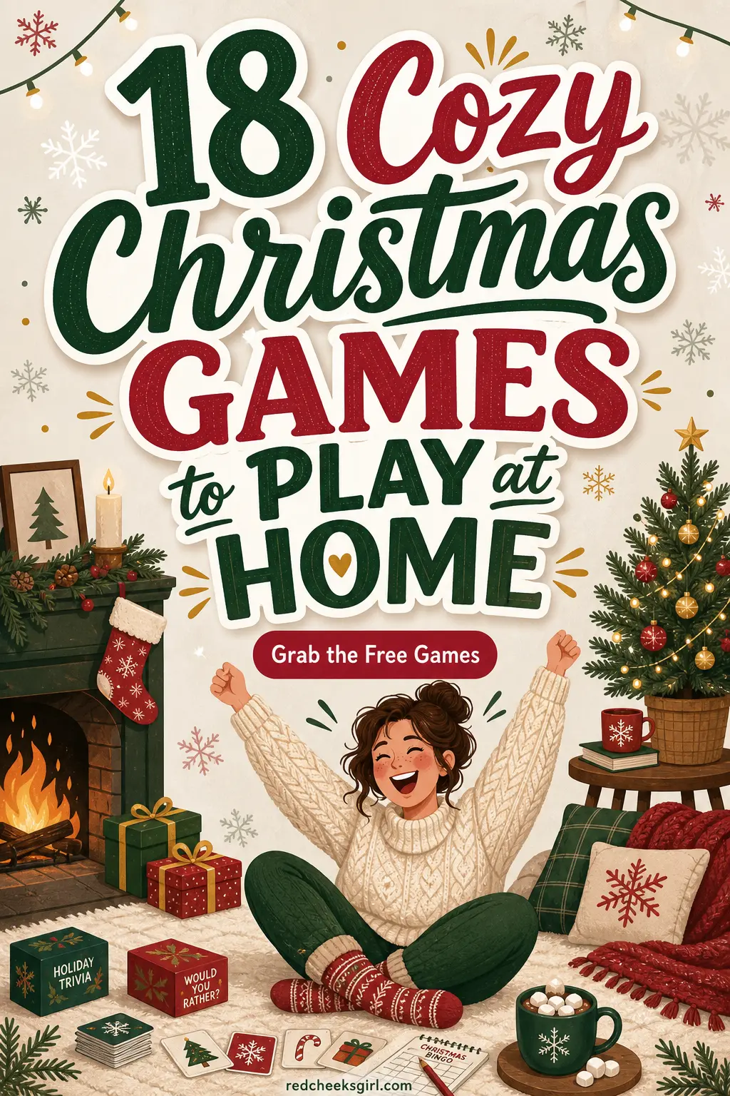 18 Cozy Christmas Games to Play at Home