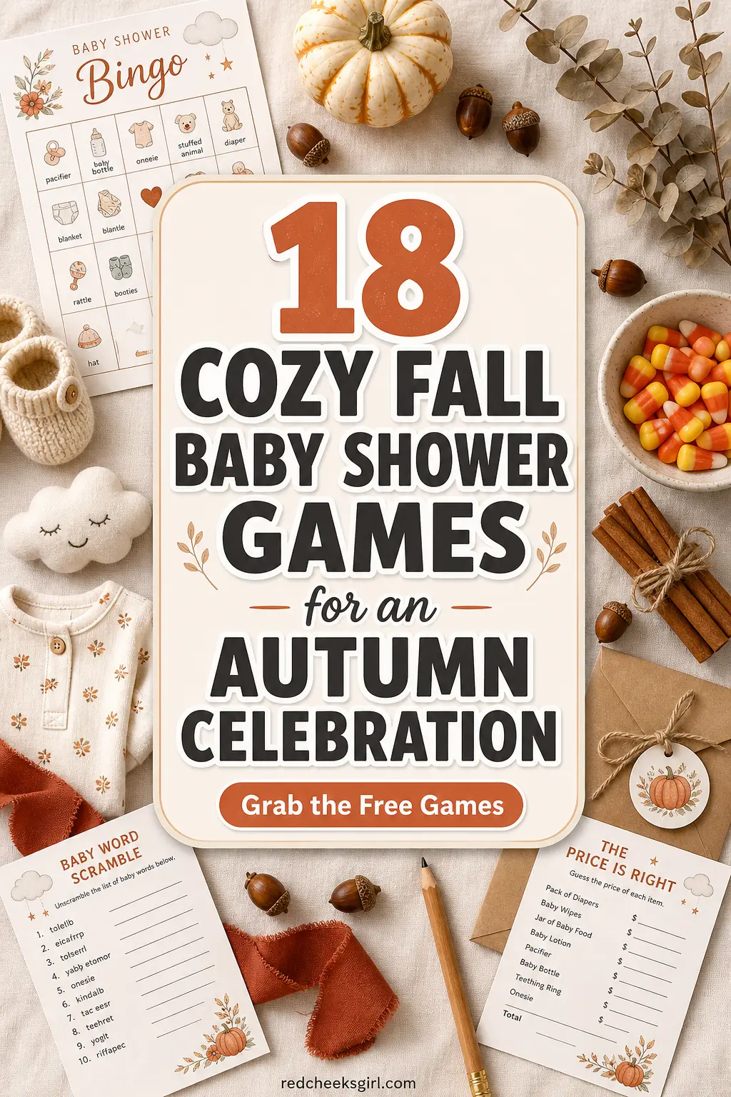 18 Cozy Fall Baby Shower Games for an Autumn Celebration