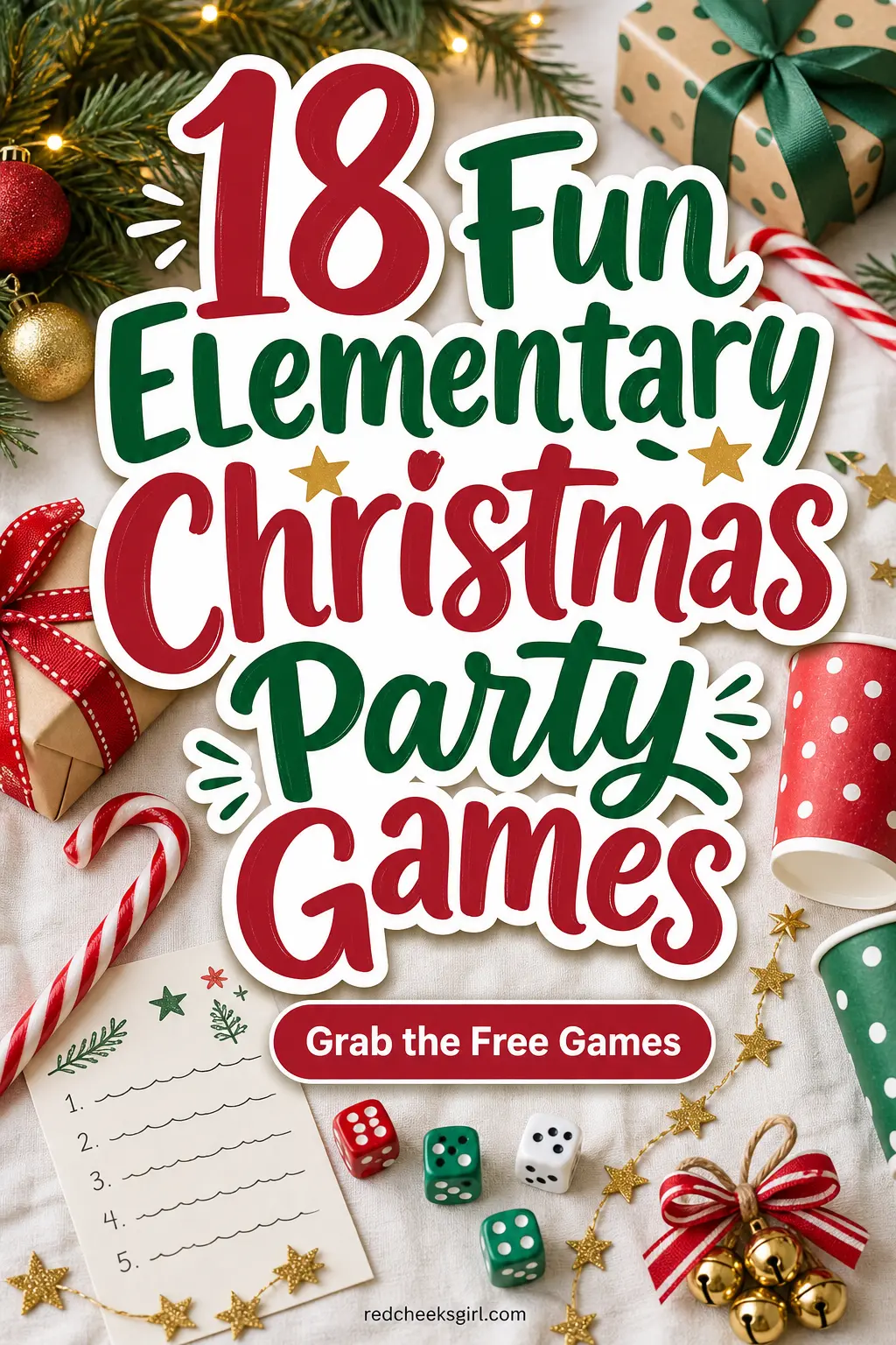 18 Fun Elementary Christmas Party Games