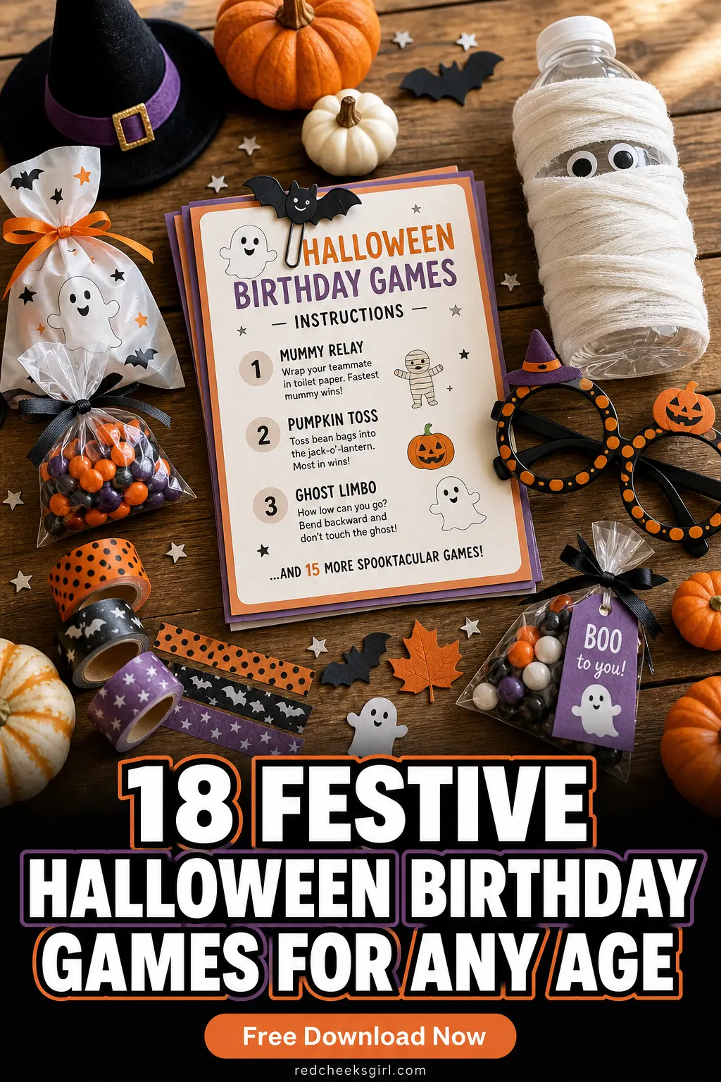18 Festive Halloween Birthday Games for Any Age