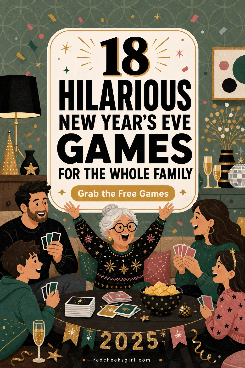 18 Hilarious New Year's Eve Games for the Whole Family
