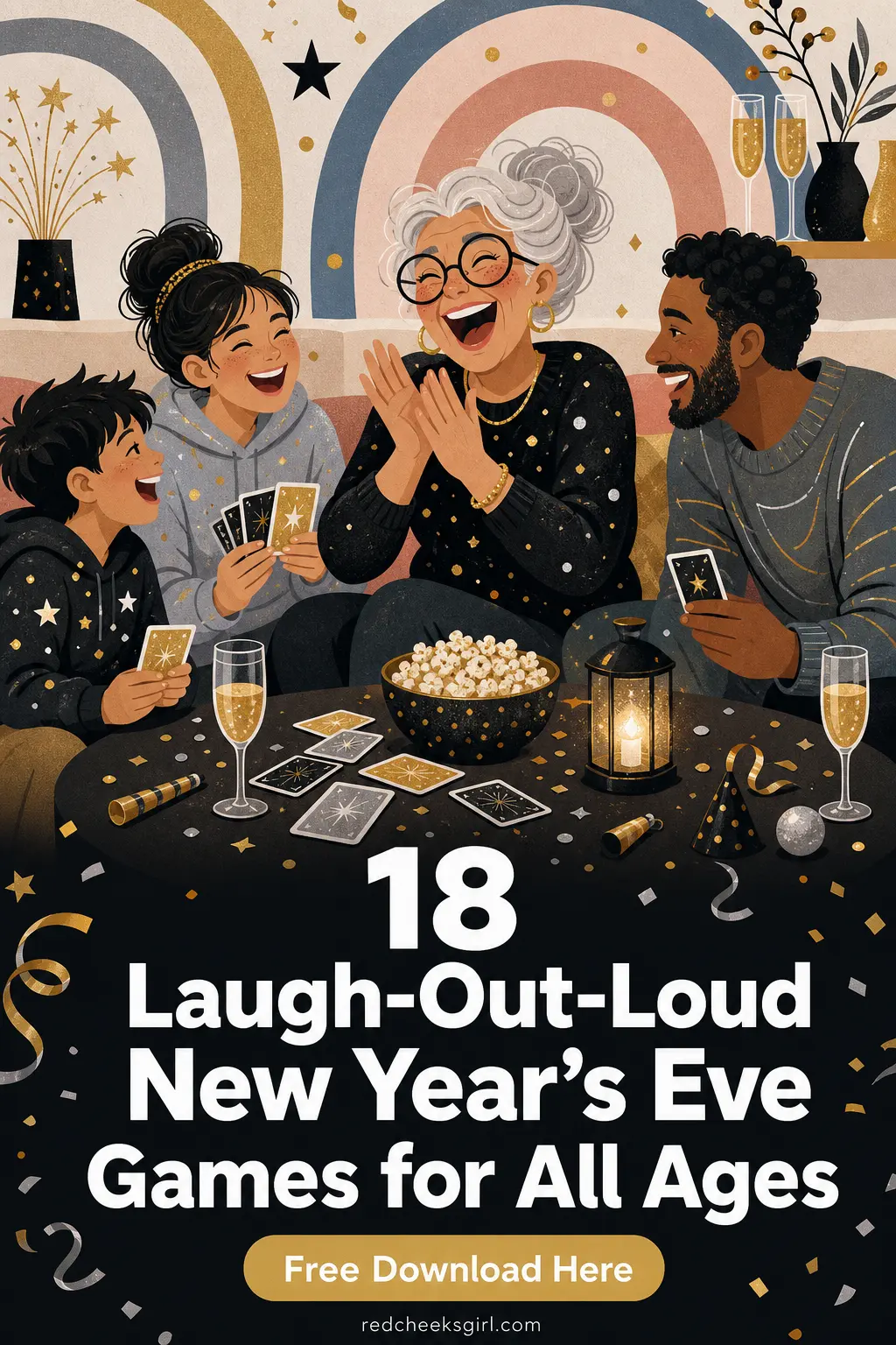 18 Laugh-Out-Loud New Year's Eve Games for All Ages
