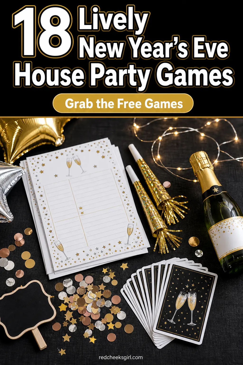 18 Lively New Year's Eve House Party Games