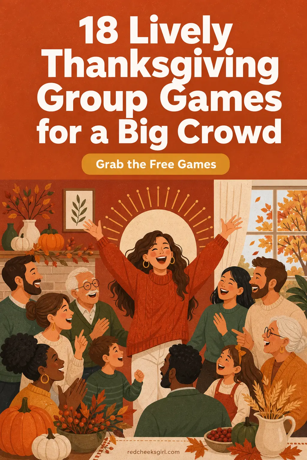 18 Lively Thanksgiving Group Games for a Big Crowd