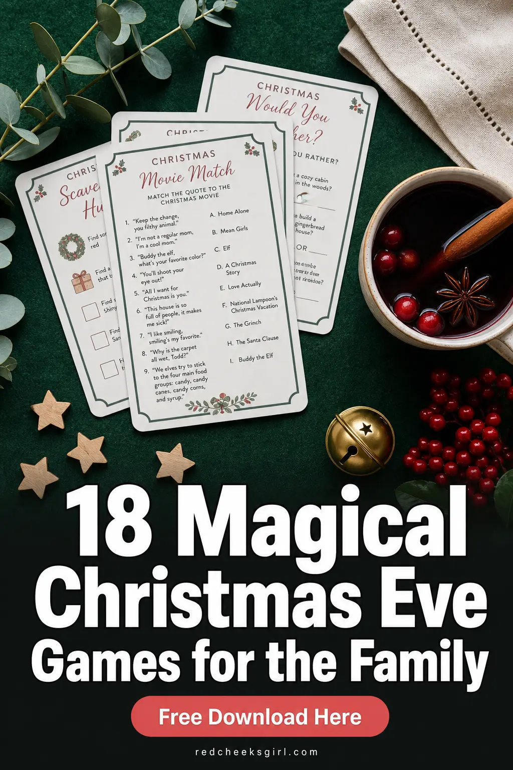 18 Magical Christmas Eve Games for the Family