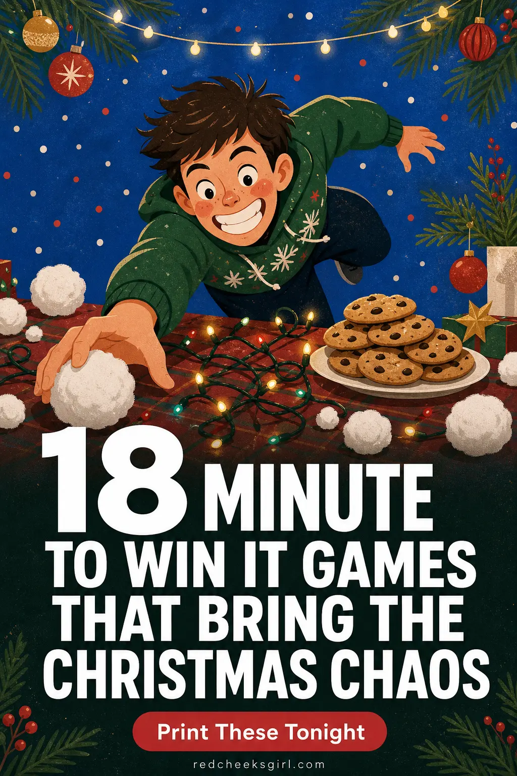 18 Minute to Win It Games That Bring the Christmas Chaos