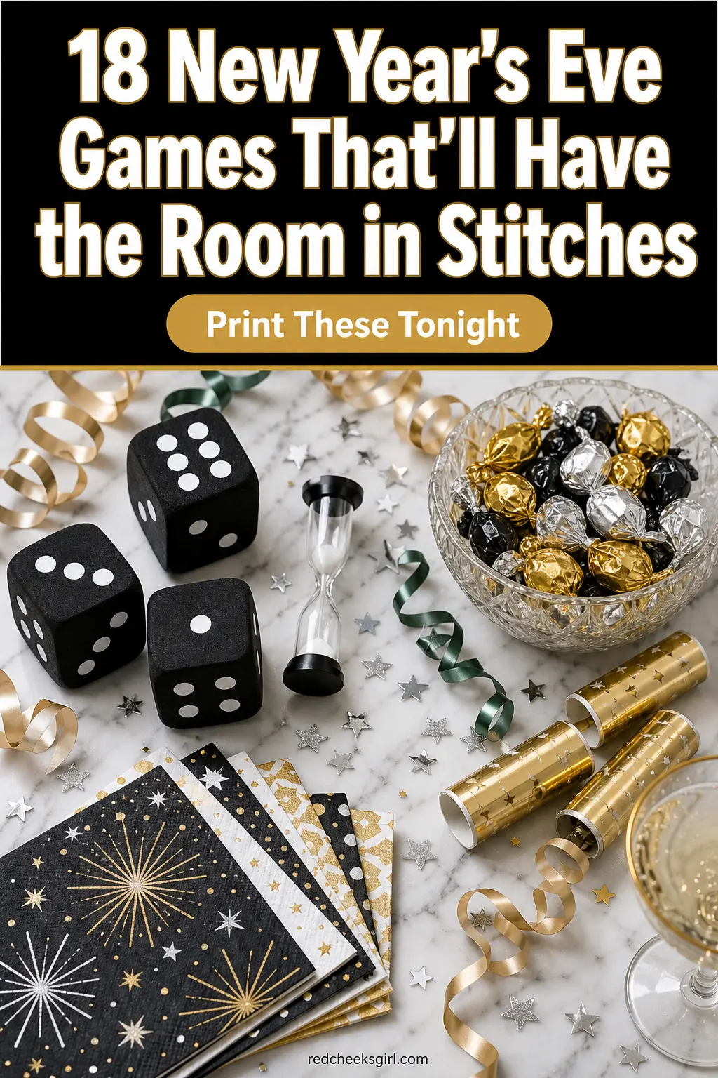 18 New Year's Eve Games That'll Have the Room in Stitches