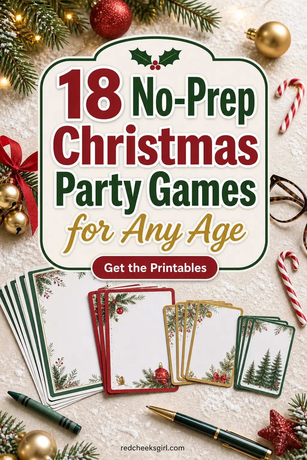 18 No-Prep Christmas Party Games for Any Age