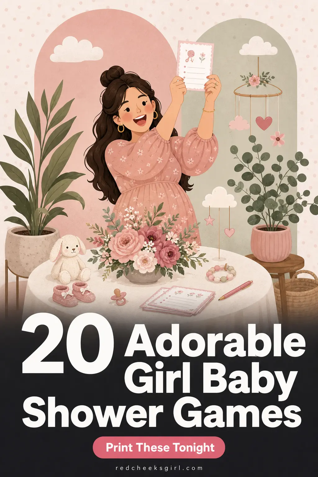 20 Adorable Girl Baby Shower Games