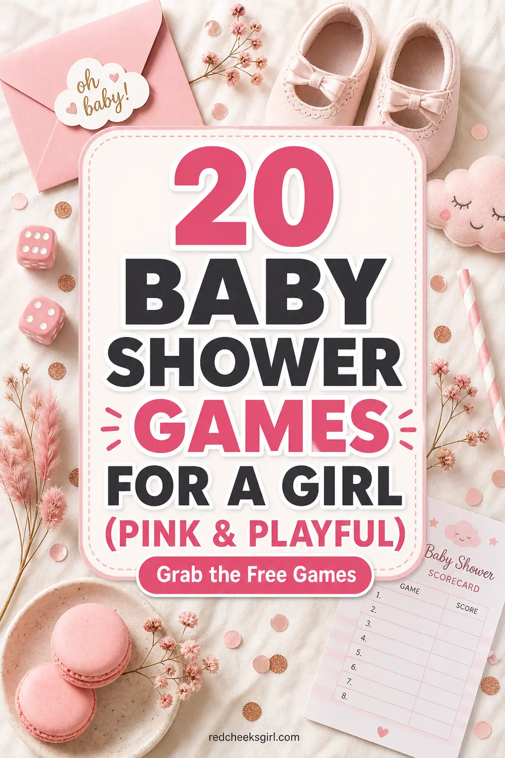 20 Baby Shower Games for a Girl (Pink & Playful)