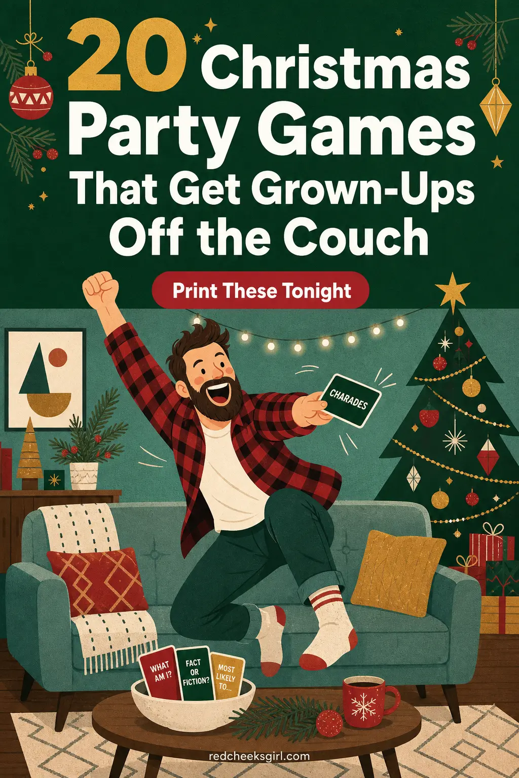 20 Christmas Party Games That Get Grown-Ups Off the Couch
