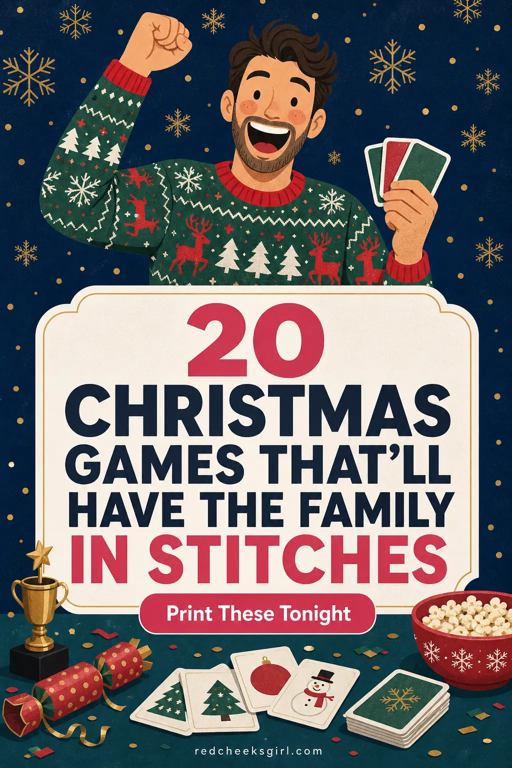 20 Christmas Games That'll Have the Family in Stitches