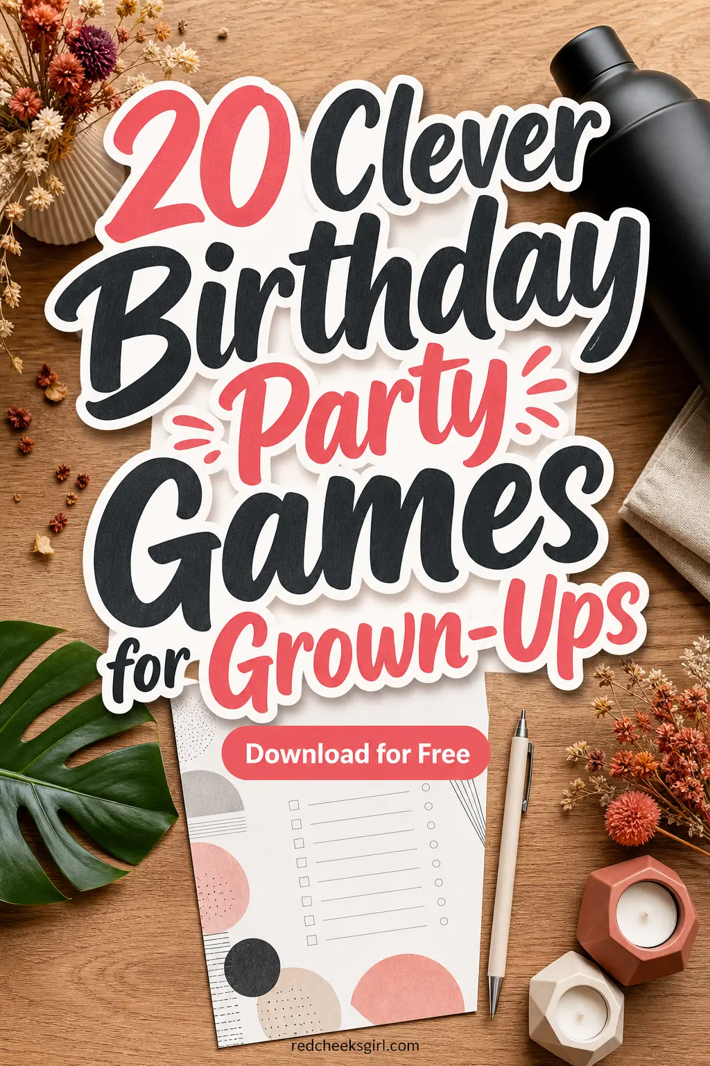 20 Clever Birthday Party Games for Grown-Ups