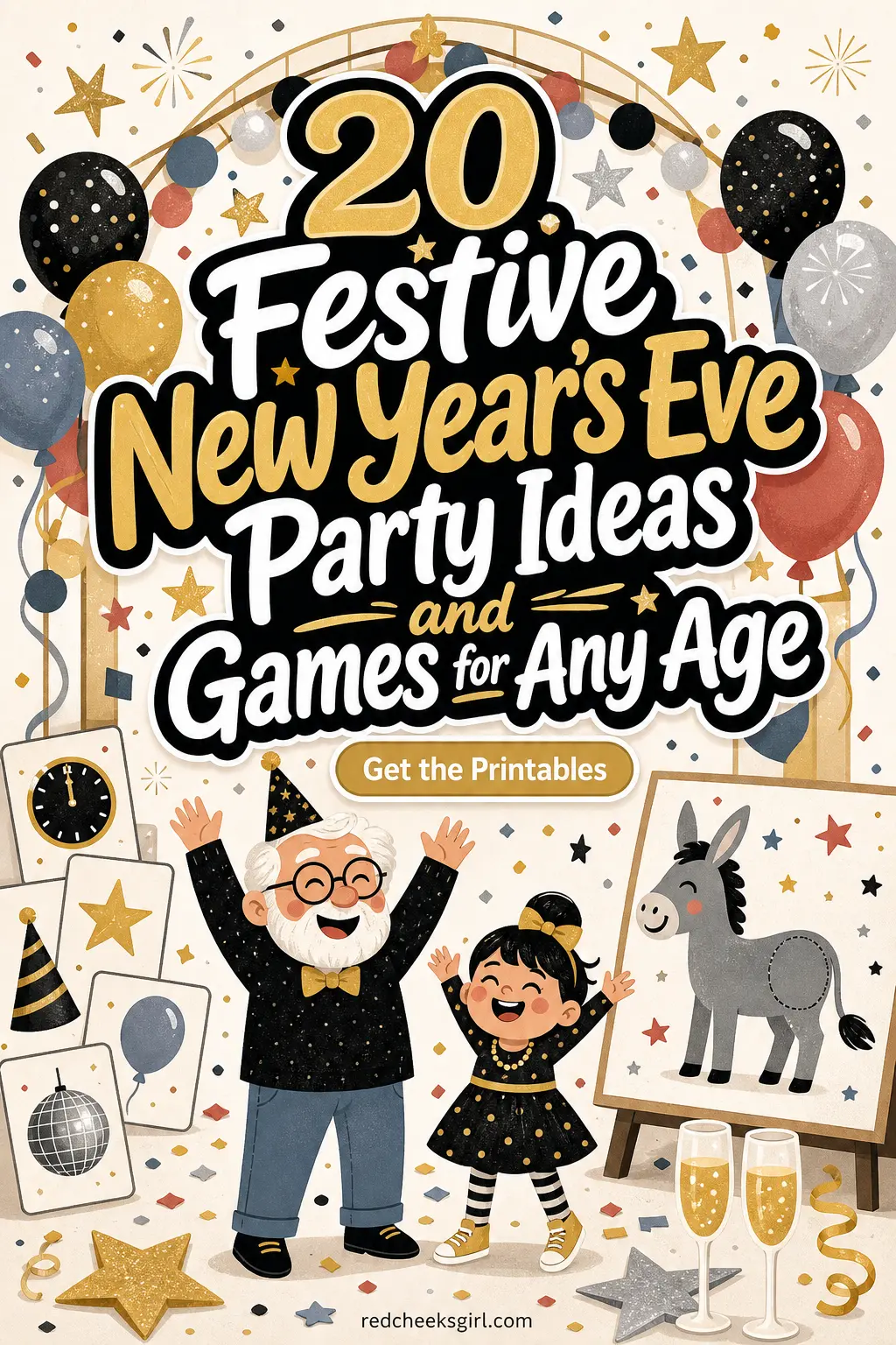 20 Festive New Year's Eve Party Ideas and Games for Any Age