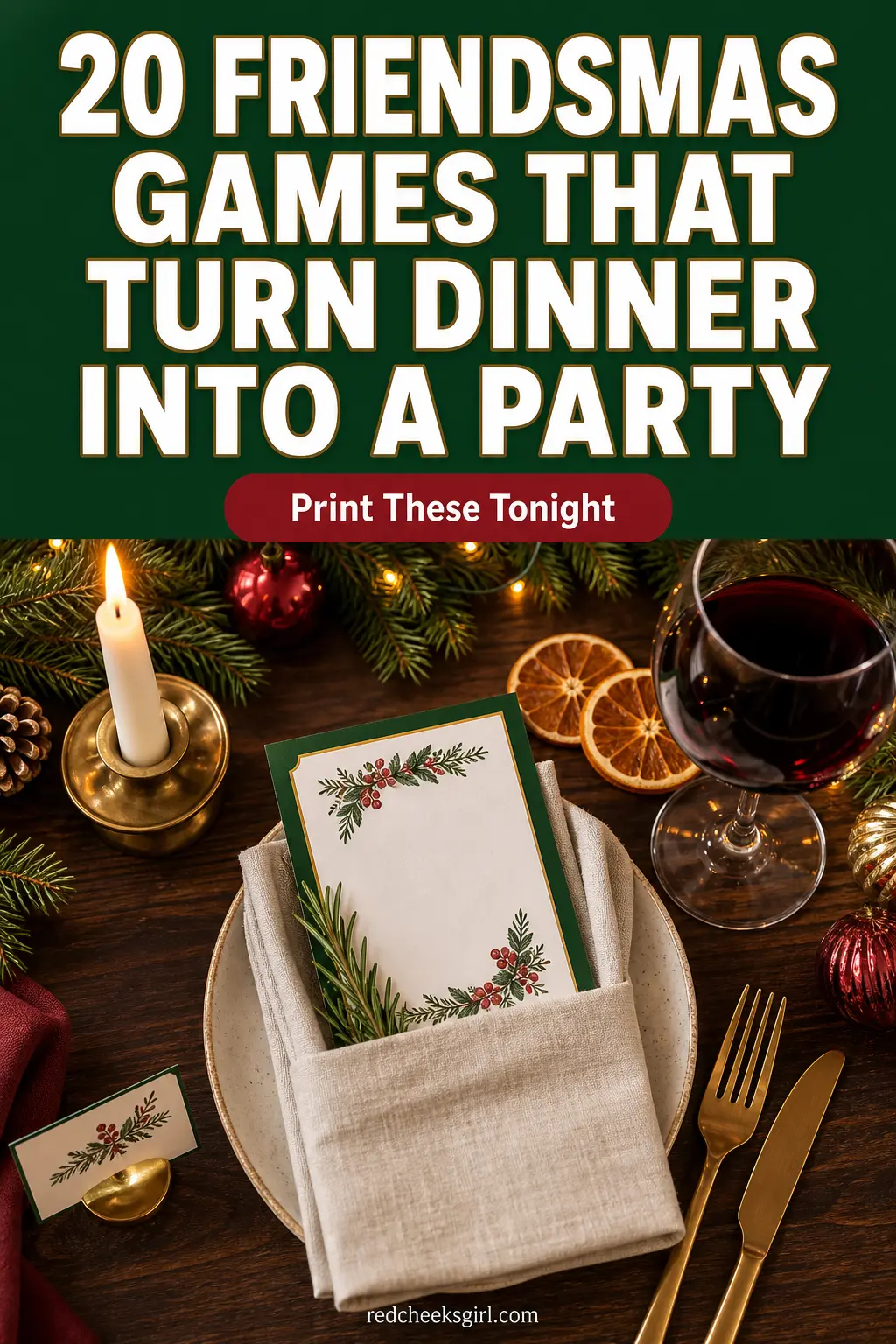 20 Friendsmas Games That Turn Dinner Into a Party
