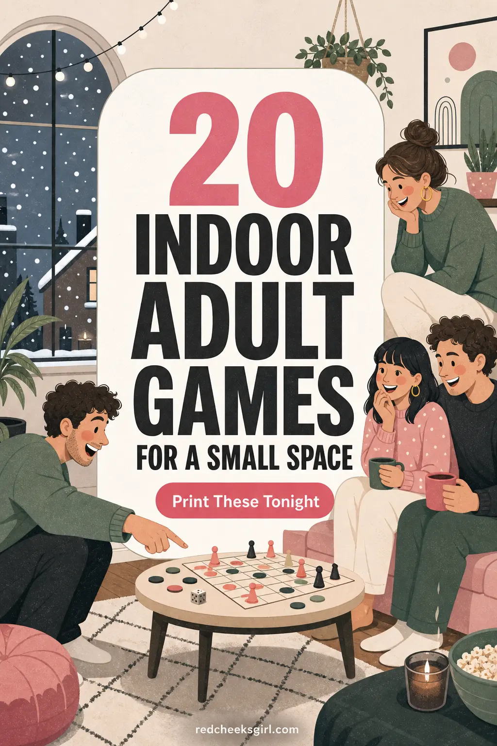 20 Indoor Adult Games for a Small Space