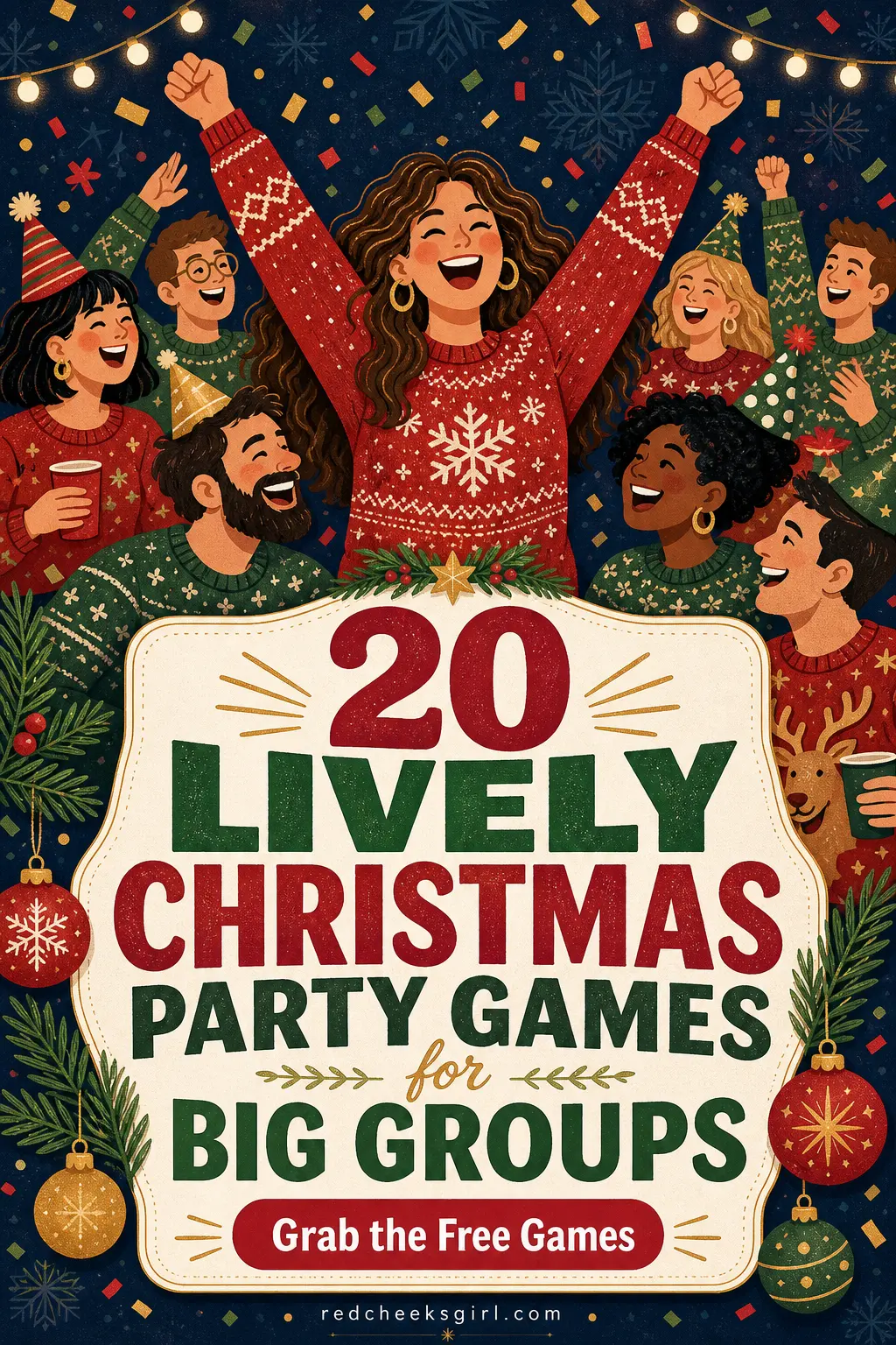 20 Lively Christmas Party Games for Big Groups