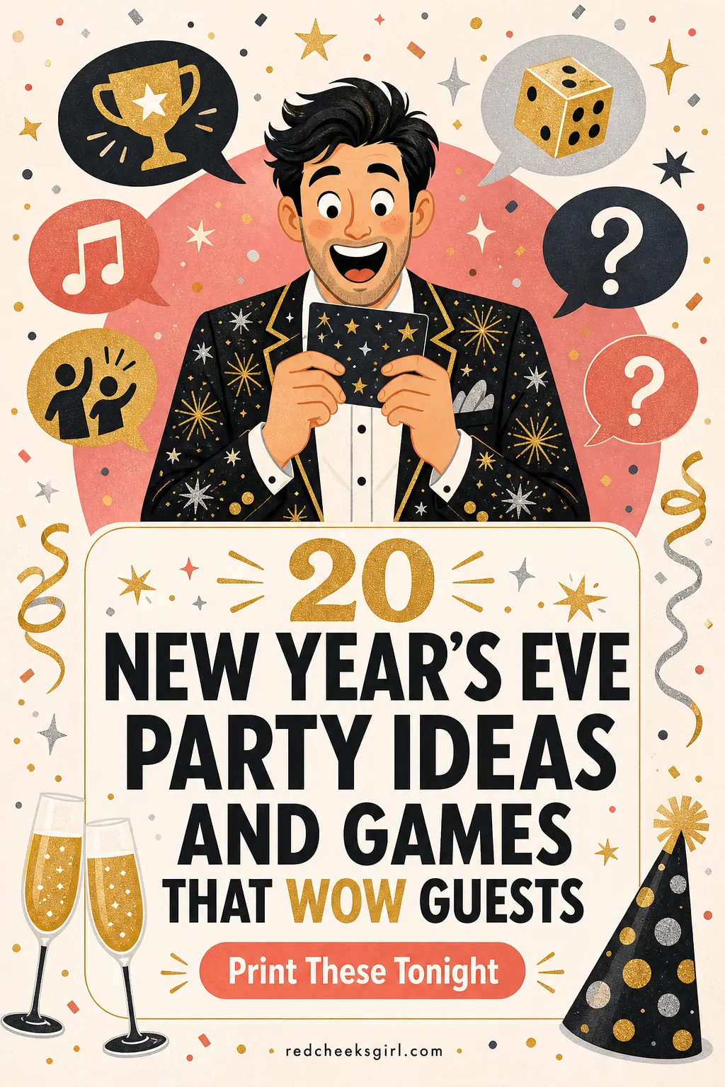 20 New Year's Eve Party Ideas and Games That Wow Guests
