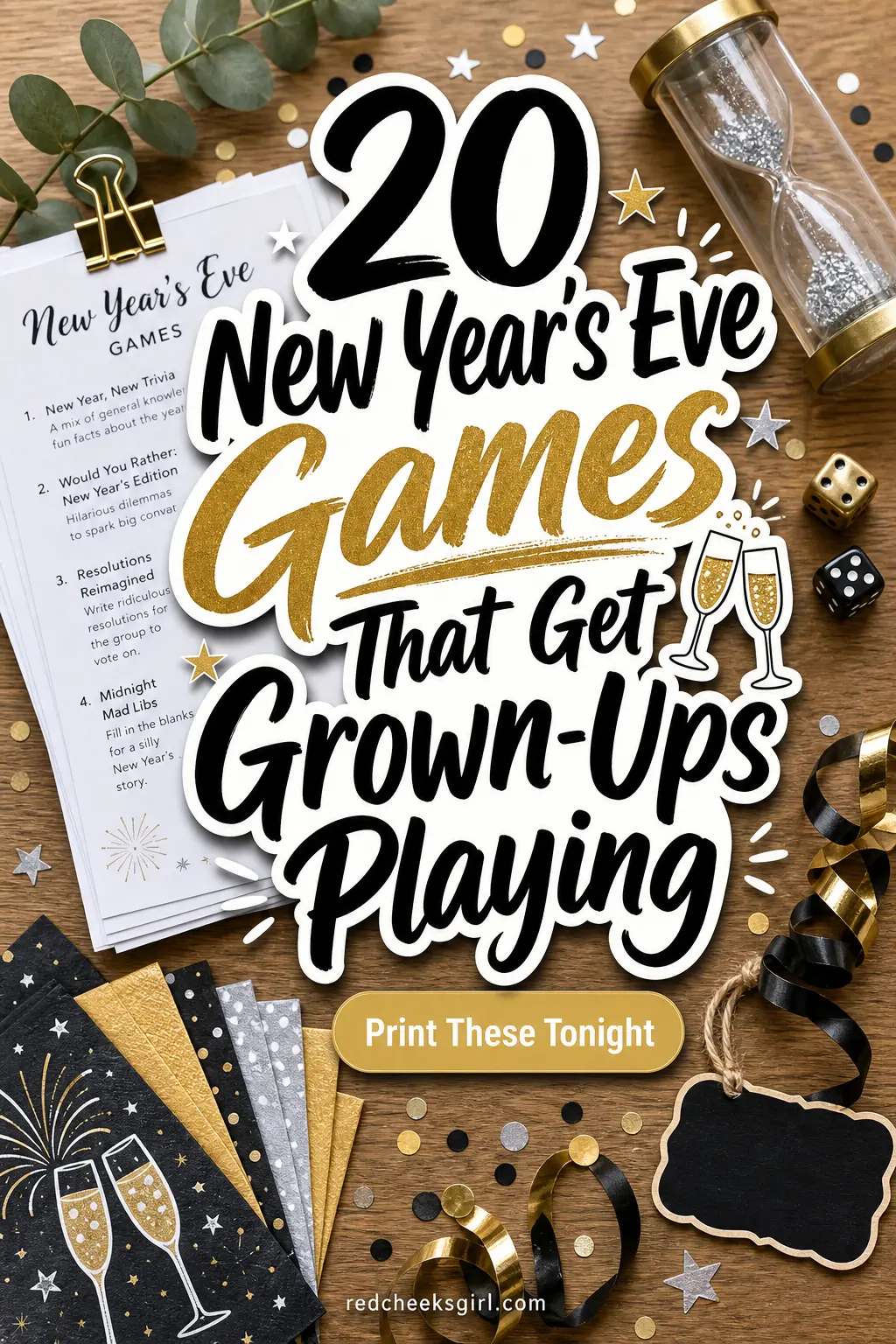 20 New Year's Eve Games That Get Grown-Ups Playing