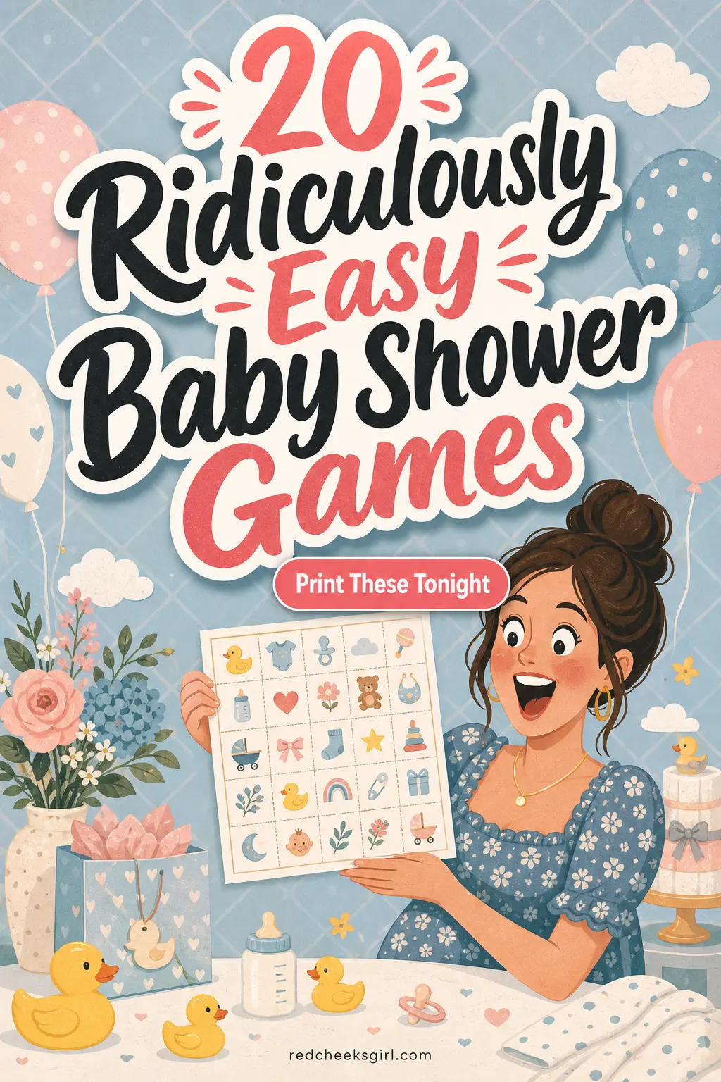 20 Ridiculously Easy Baby Shower Games
