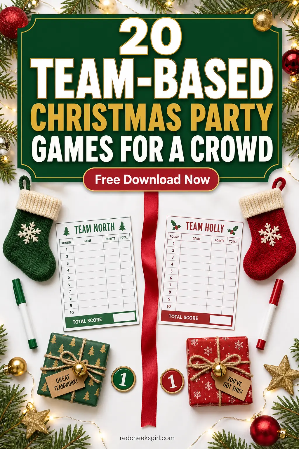 20 Team-Based Christmas Party Games for a Crowd