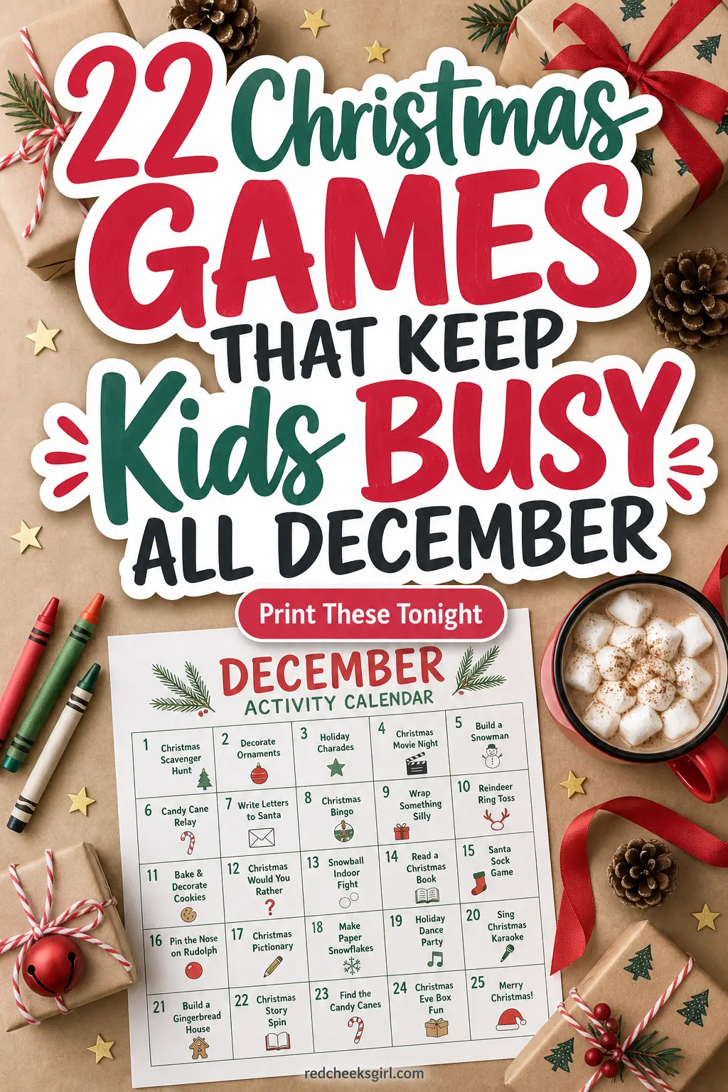 22 Christmas Games That Keep Kids Busy All December