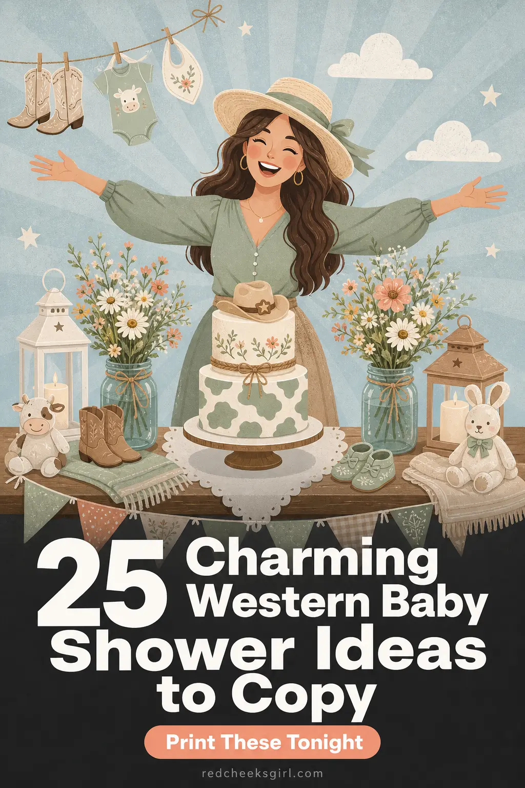 25 Charming Western Baby Shower Ideas to Copy