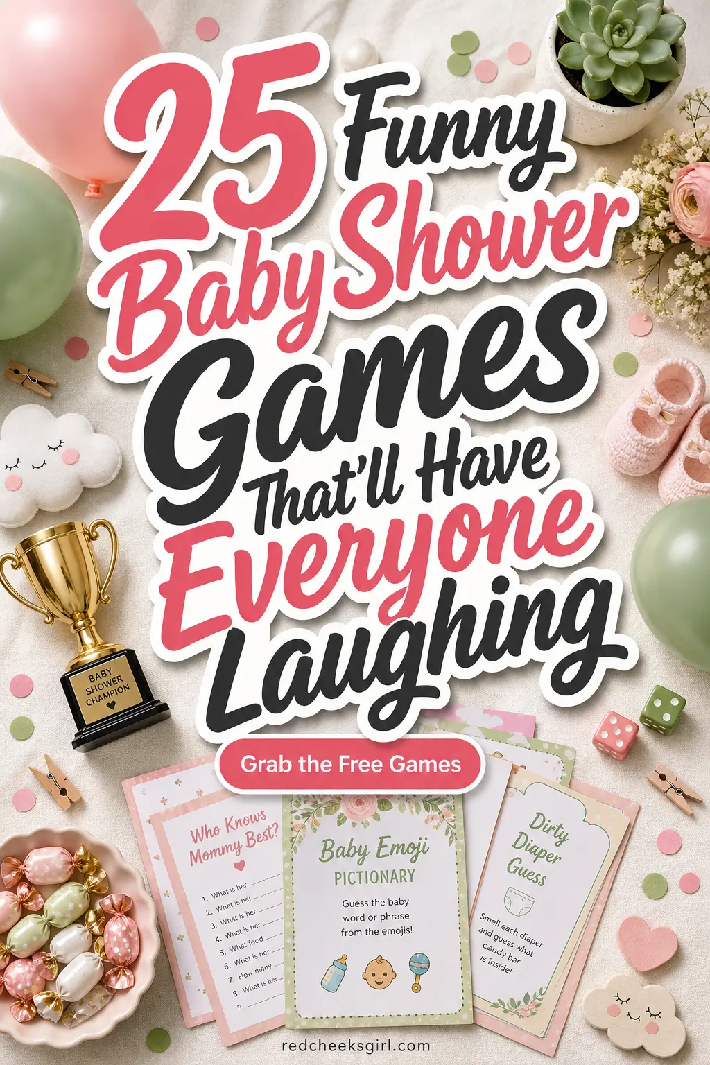 25 Funny Baby Shower Games That'll Have Everyone Laughing