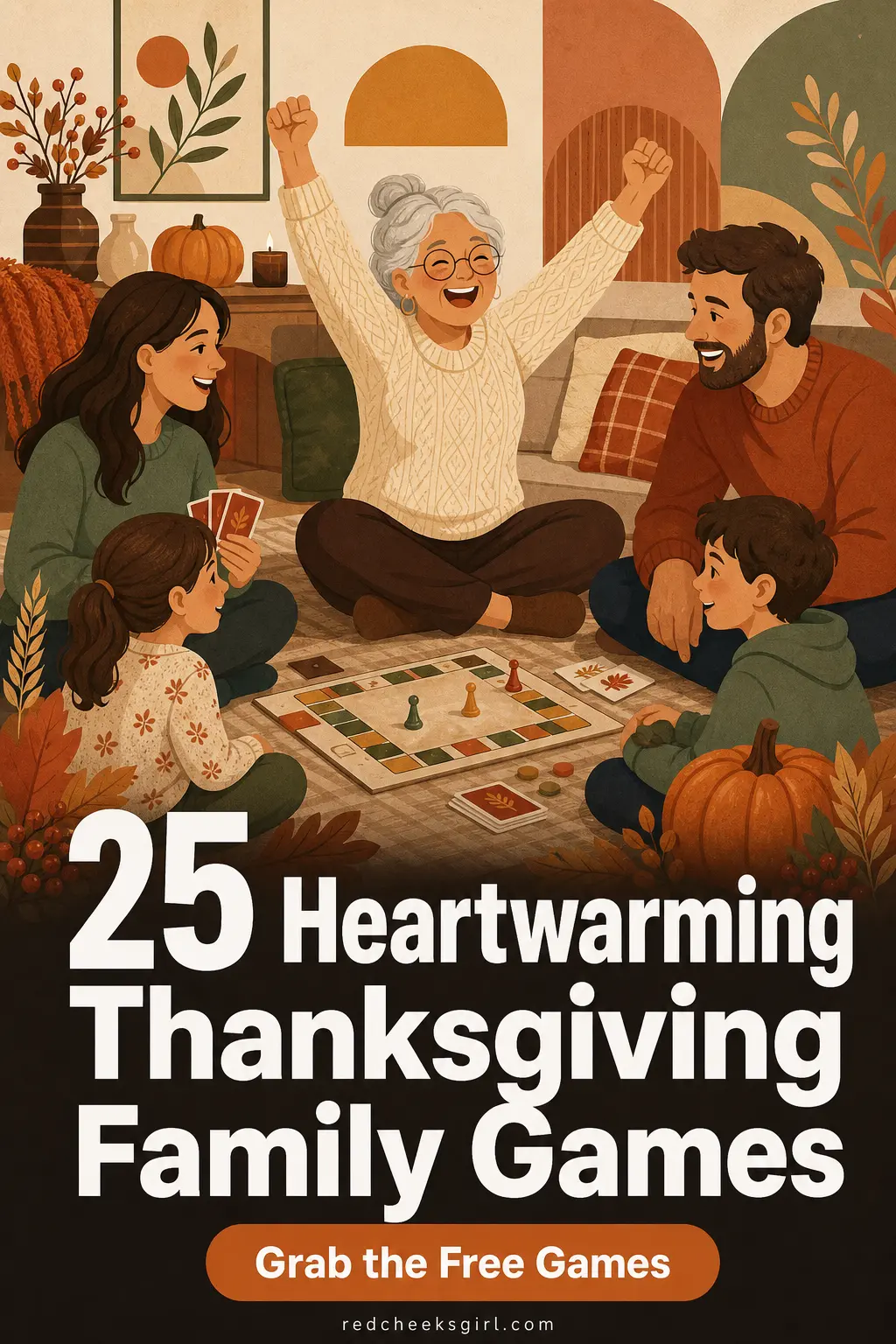 25 Heartwarming Thanksgiving Family Games