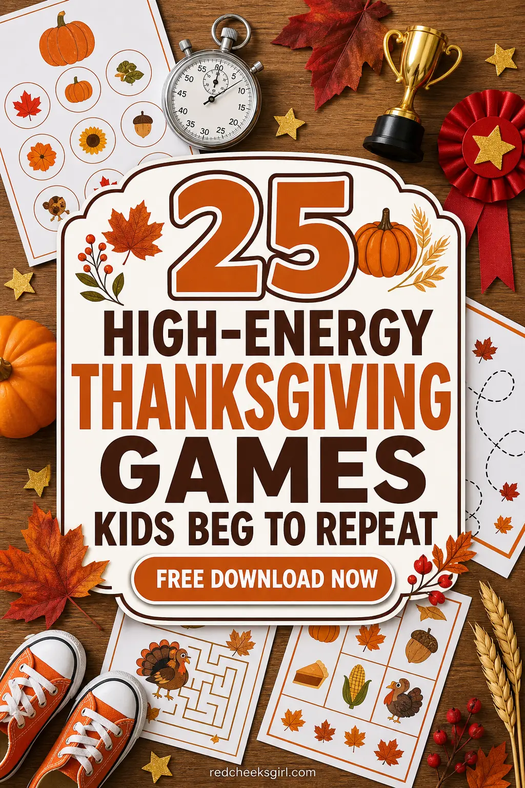 25 High-Energy Thanksgiving Games Kids Beg to Repeat