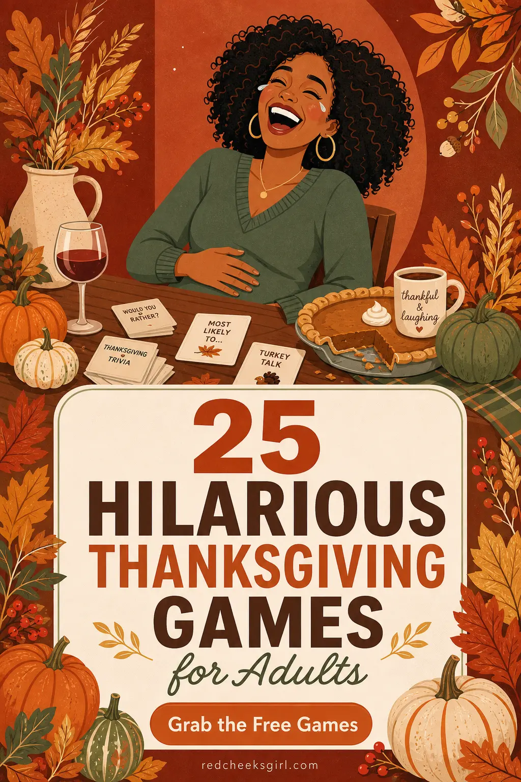 25 Hilarious Thanksgiving Games for Adults