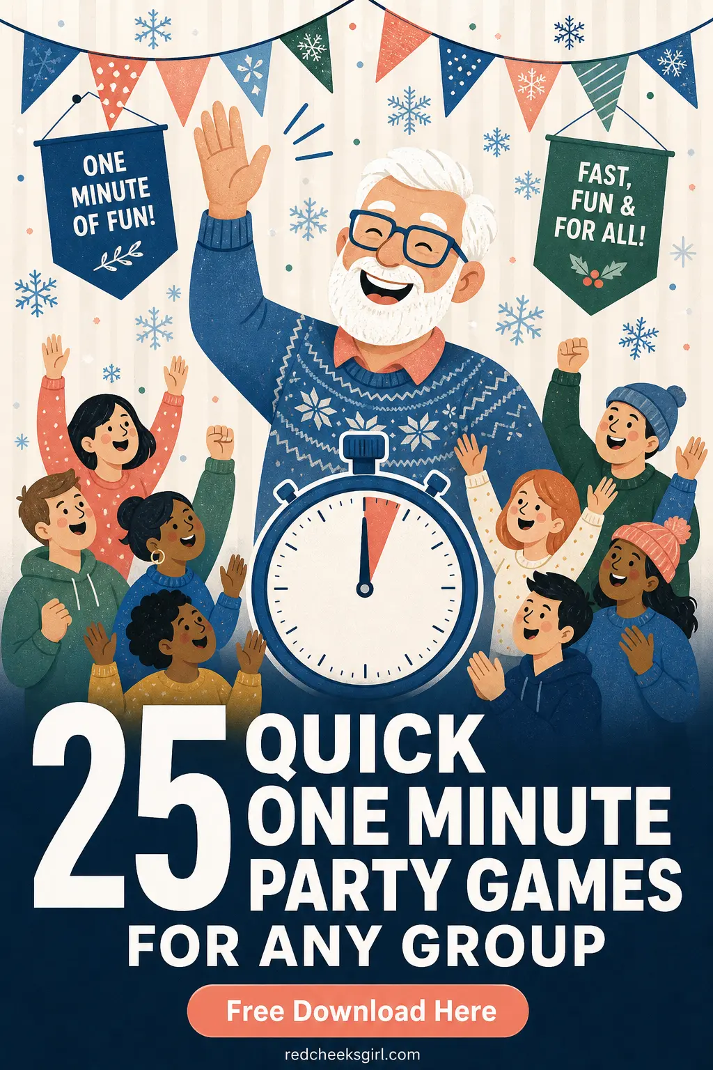 25 Quick One Minute Party Games for Any Group