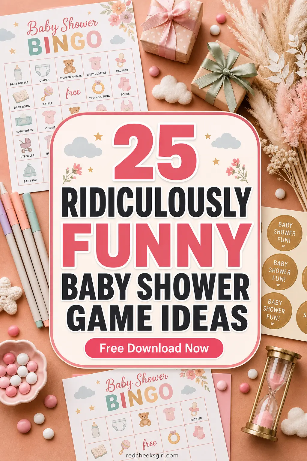 25 Ridiculously Funny Baby Shower Game Ideas