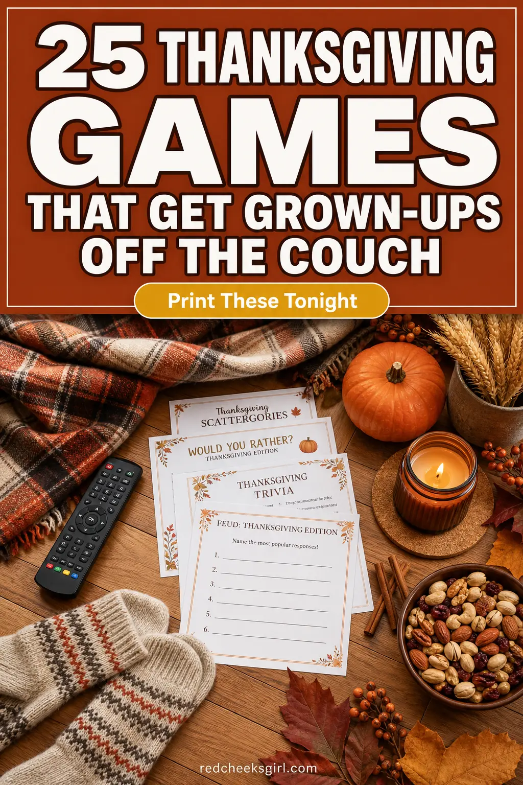 25 Thanksgiving Games That Get Grown-Ups Off the Couch
