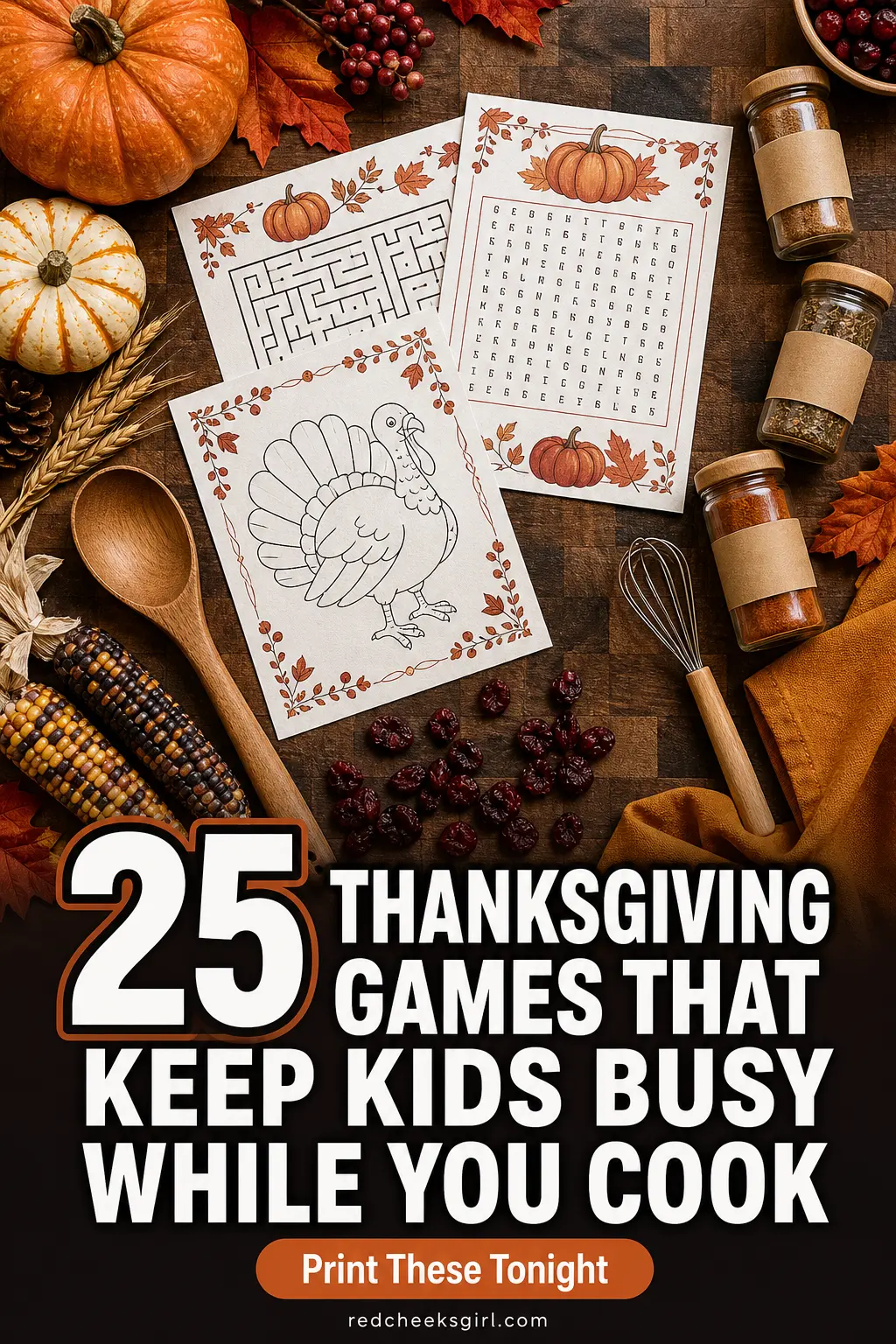25 Thanksgiving Games That Keep Kids Busy While You Cook