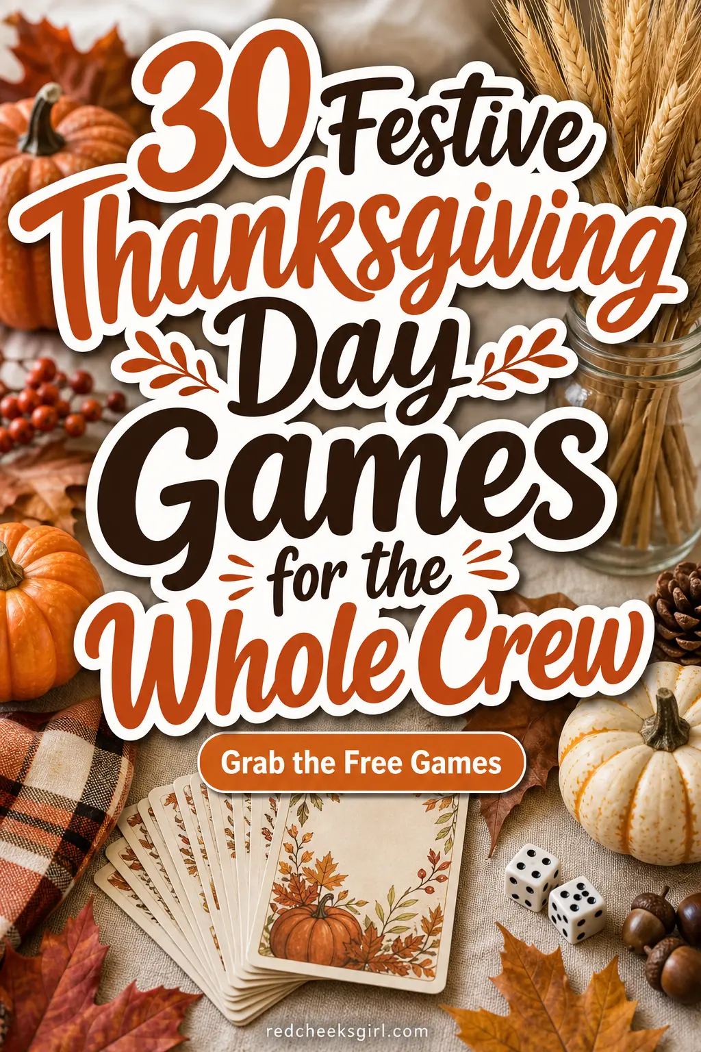 30 Festive Thanksgiving Day Games for the Whole Crew
