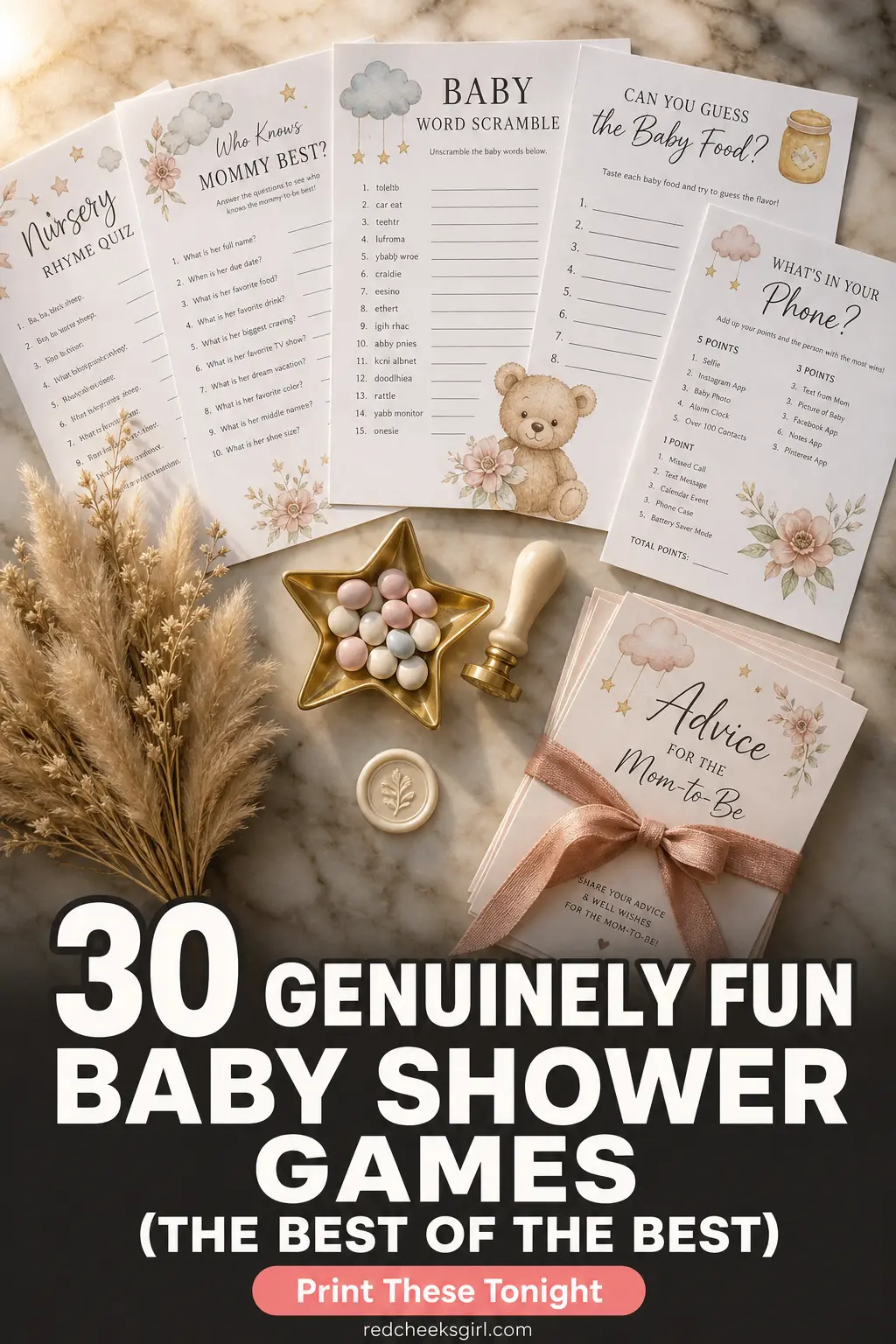 30 Genuinely Fun Baby Shower Games (The Best of the Best)