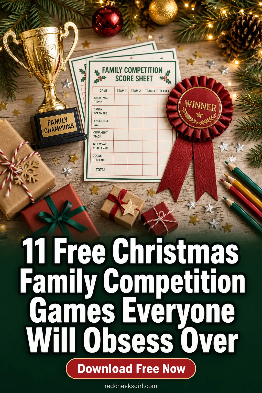 11 Free Christmas Family Competition Games Everyone Will Obsess Over