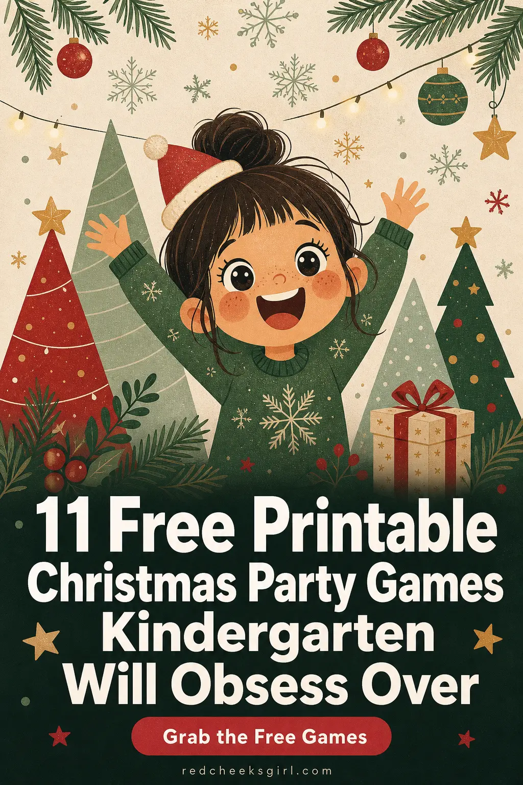11 Free Printable Christmas Party Games Kindergarten Will Obsess Over