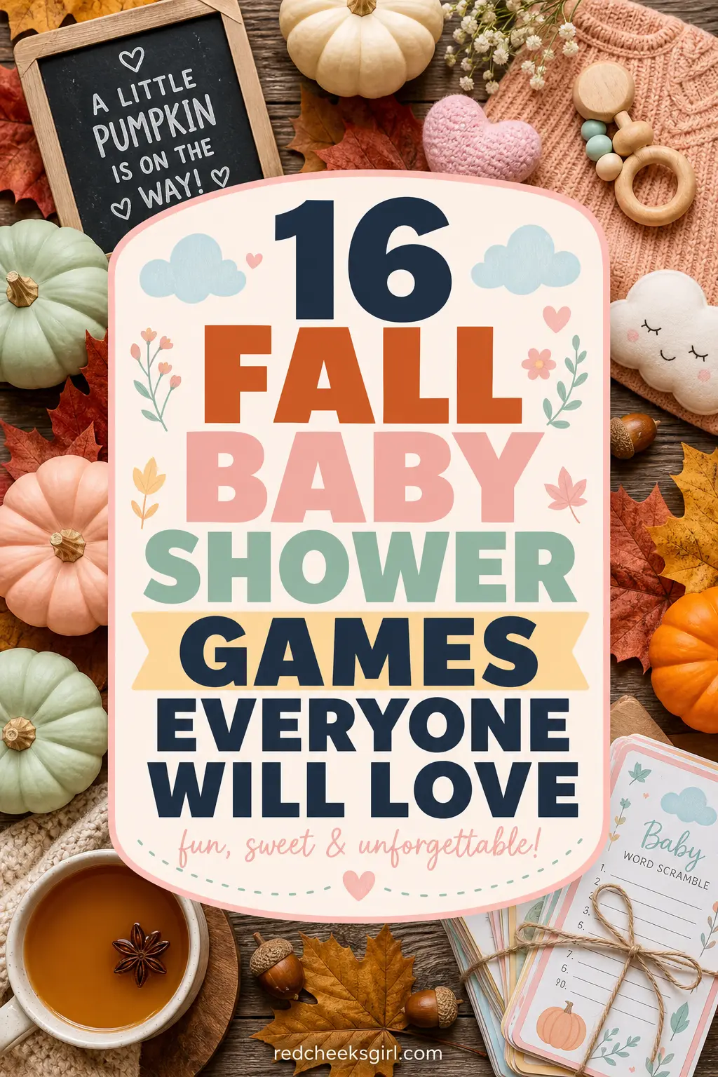 16 Fall Baby Shower Games Everyone Will Love